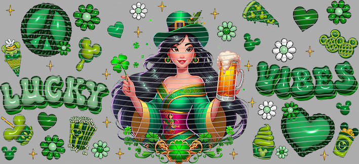 16oz St Patrick s Day-J11-76